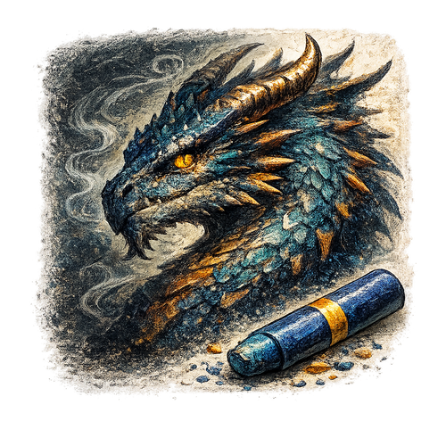 Fantasy Animals with Oil Pastels